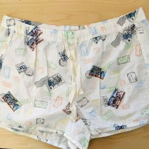 GAP LOVE sleeping shorts NWOT